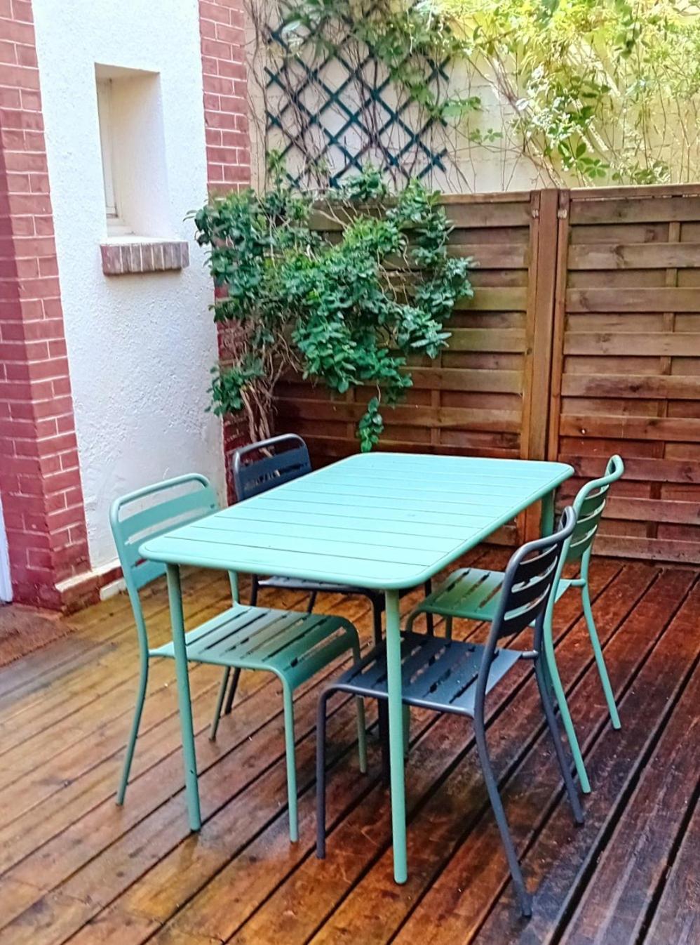 Le Cottage De La Plage - 2Ch, 2 Sdb - Terrasse - Deco De Charme - 500M Plage カブール エクステリア 写真